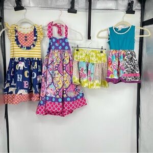 Eleanor Rose sz 6/7 Skirt Dress  K pea Sz 6